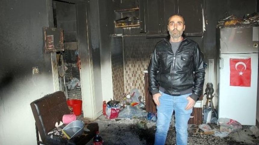 Daireyi Yakan Madde Bağımlıları Site Sakinlerini İsyan Ettirdi