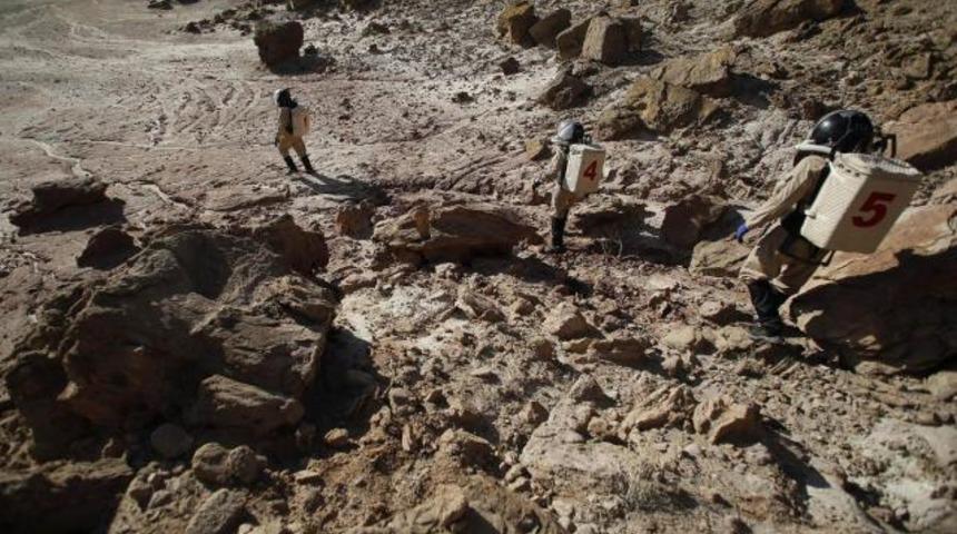 Mars'ta 11 &ccedil;ılgın T&uuml;rk