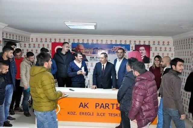 Başkan Uysal, Ak Partili Gençlerle Buluştu