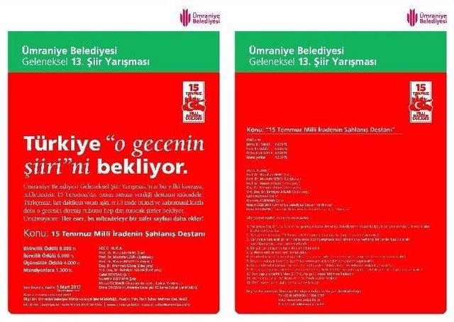 13’üncü Geleneksel Resim, Hikaye Ve Şiir Yarışmaları Başlıyor