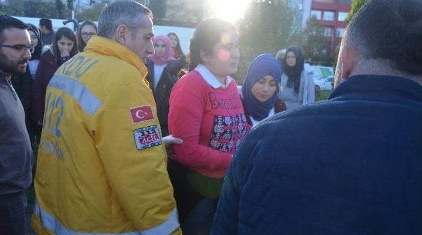 Fatsa&rsquo;da Minib&uuml;s&uuml;n &Ccedil;arptığı Yaya Yaralandı