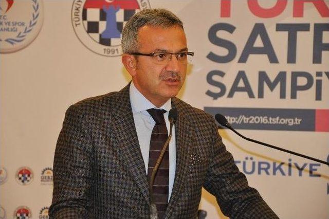 2016 Türkiye Satranç Şampiyonası Gebze’de Başladı