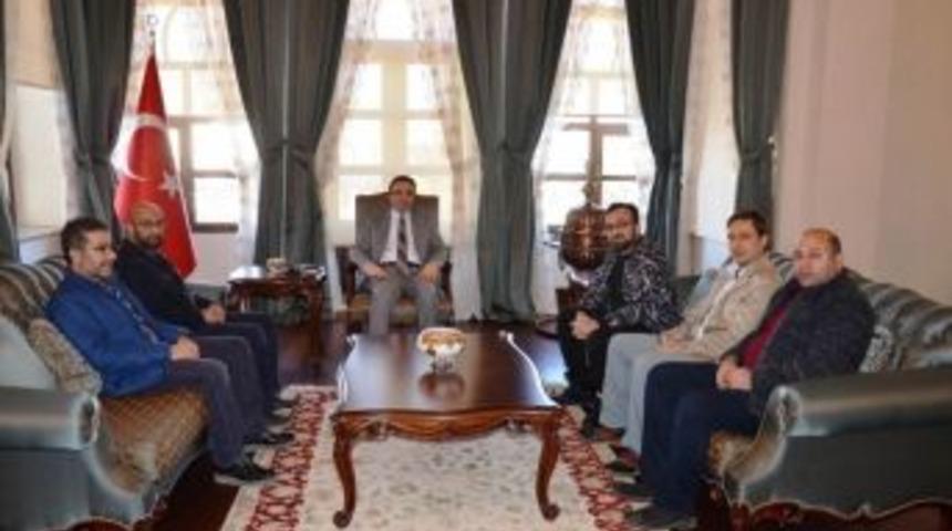 İneg&ouml;l İhh İnsani Yardım Derneğinden Vali &Ccedil;ataklı&rsquo;ya Ziyaret