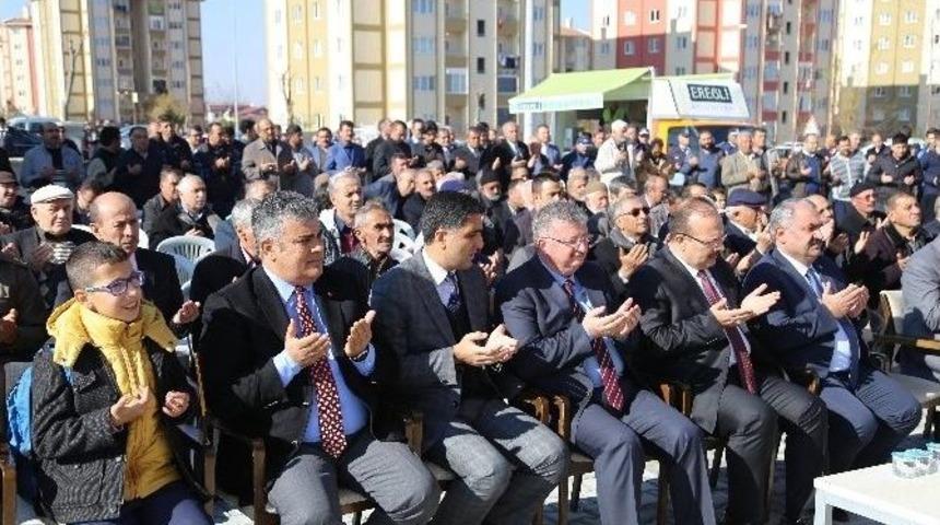 Ereğli&rsquo;de Toki Şehit &Ouml;mer Halisdemir Camisi Hizmete A&ccedil;ıldı