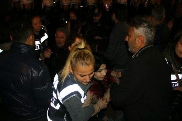 Samsun&rsquo;da İzinsiz Cinsel İstismar Protestosuna 12 G&ouml;zaltı 1