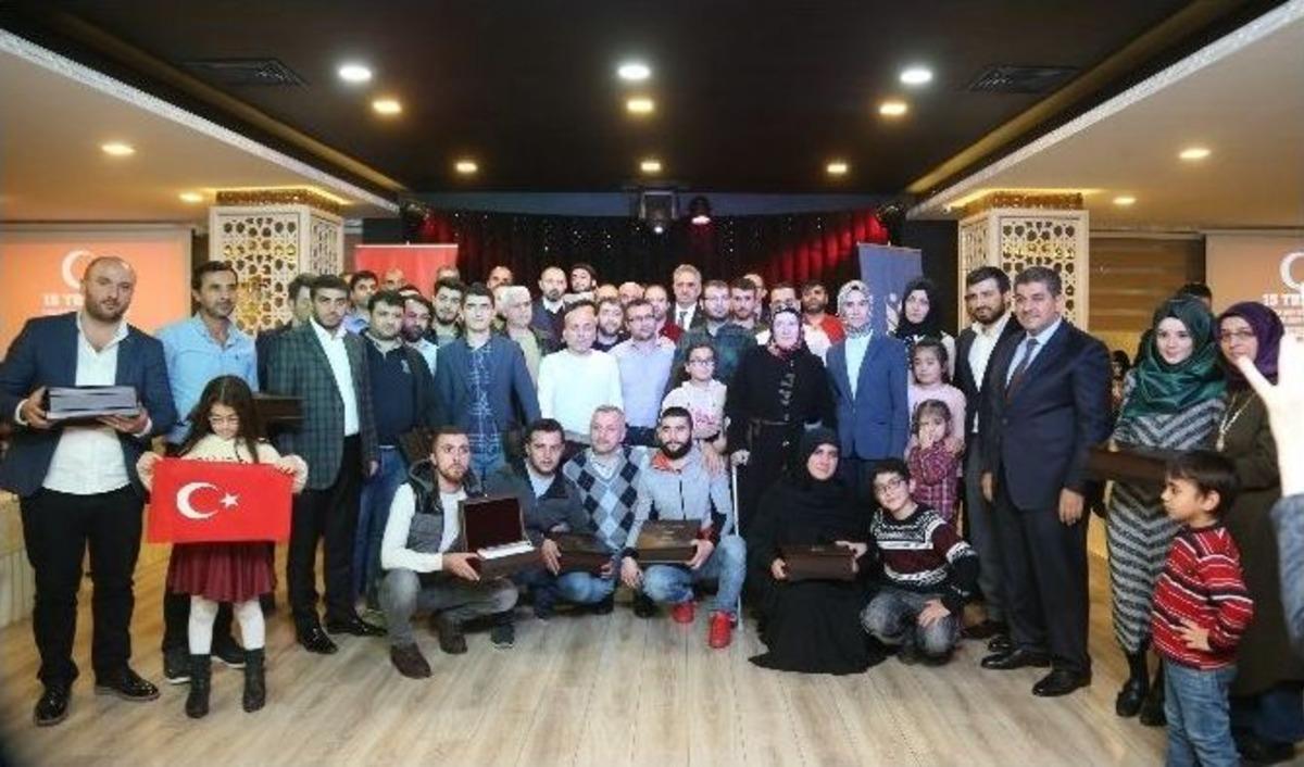 15 Temmuz Şehit Aileleri Ve Gazileri Esenler&rsquo;deki Programda Bir Araya Geldi