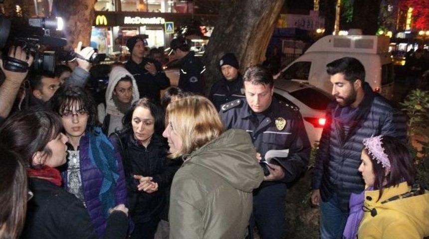 Kocaeli&rsquo;de Polis İle Eylemciler Karşı Karşıya Geldi : 15 G&ouml;zaltı