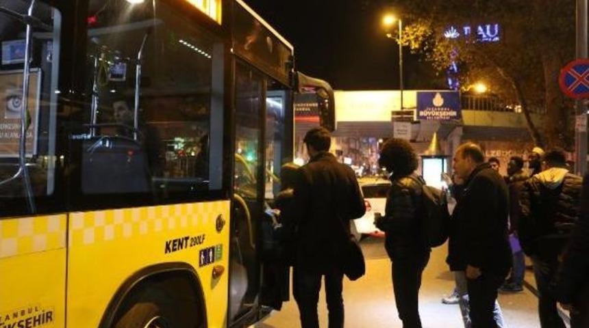 İett'nin Kadınlara &Ouml;zel Gece Uygulaması Başladı