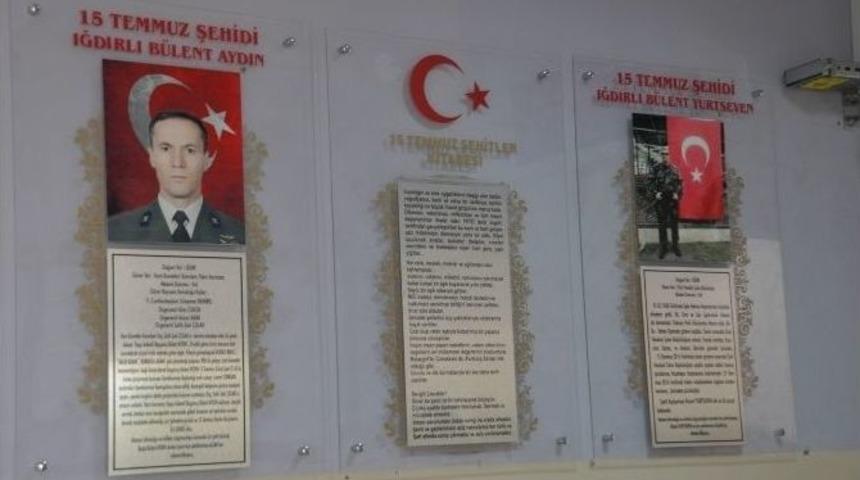 Iğdırlı İki Şehidin İsmi Okulda Yaşatılıyor