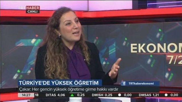 Rektör Çakar Trt’ye Konuk Oldu