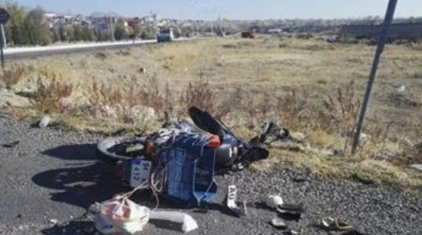 Niğde&rsquo;de Motosiklet Kazası: 1 Yaralı