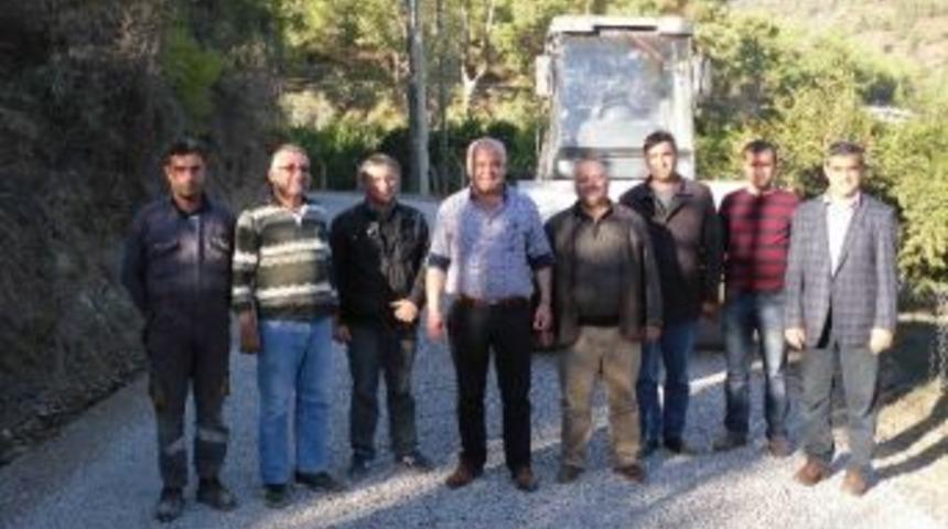 Ortaca&rsquo;da Kış Asfaltı Denemesi Başarıyla Sonu&ccedil;landı