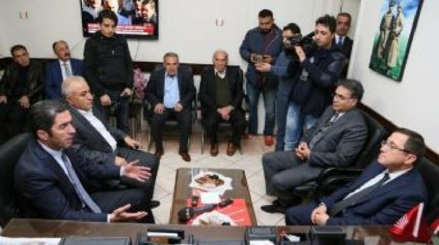 Rekt&ouml;r Kızılay&rsquo;dan Chp&rsquo;ye Ziyaret