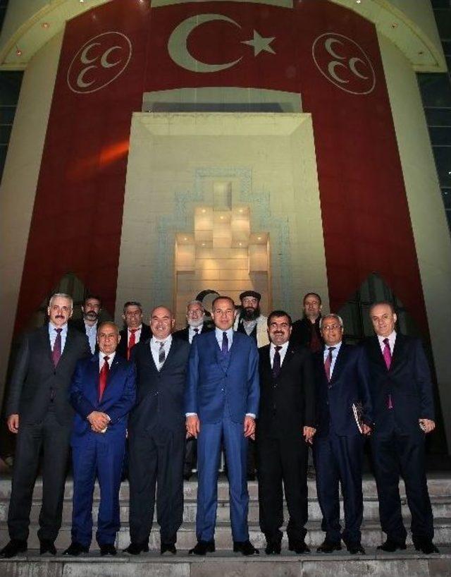 Başkan S&ouml;zl&uuml;, Mhp&rsquo;li Belediye Başkanları Toplantısına Katıldı 2