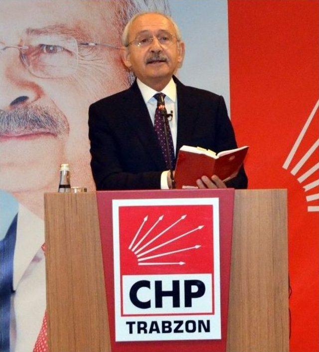 Chp Genel Başkanı Kılıçdaroğlu Trabzon’da