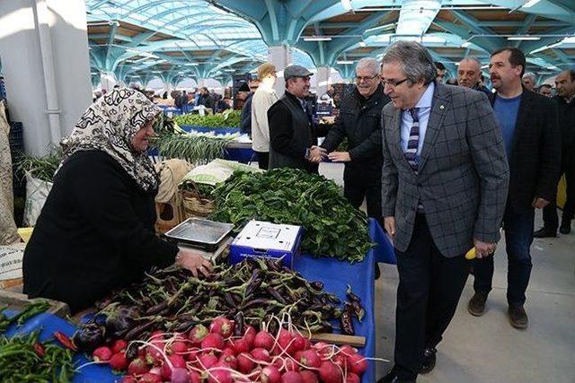 Pazar Yeri Dualarla Açıldı