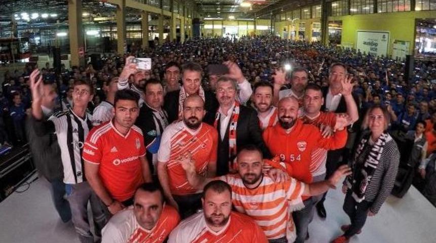 Beşiktaş Ve Adanaspor Başkanları Temsa'da Buluştu