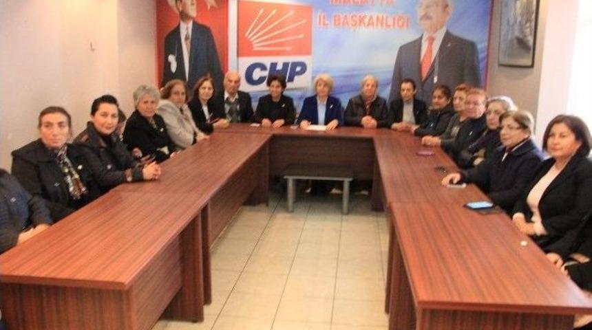 Chp&rsquo;li Kadınlardan İstismar Yasasına Tepki