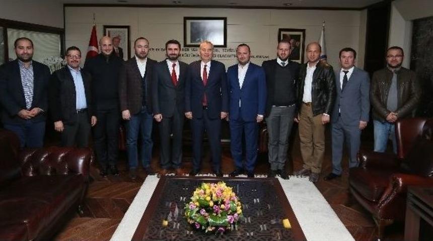 Askon&rsquo;dan Başkan Osman Zolan&rsquo;a Ziyaret
