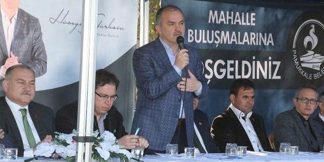 Pamukkale Belediyesi Mahalle Buluşmaları Devam Ediyor