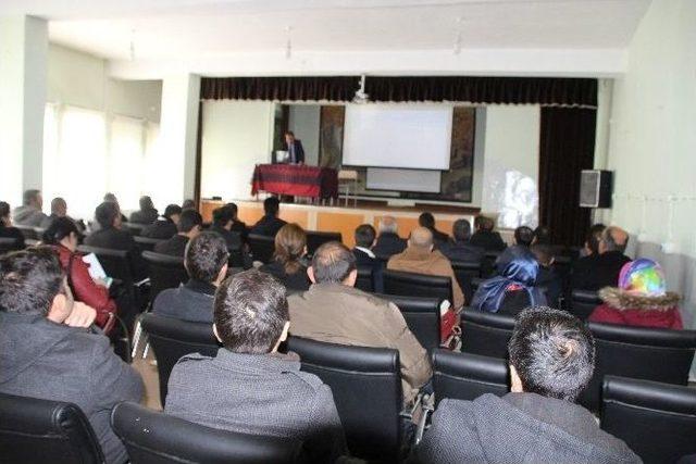 Varto Mem Çalışanlarına İş Güvenliği Semineri