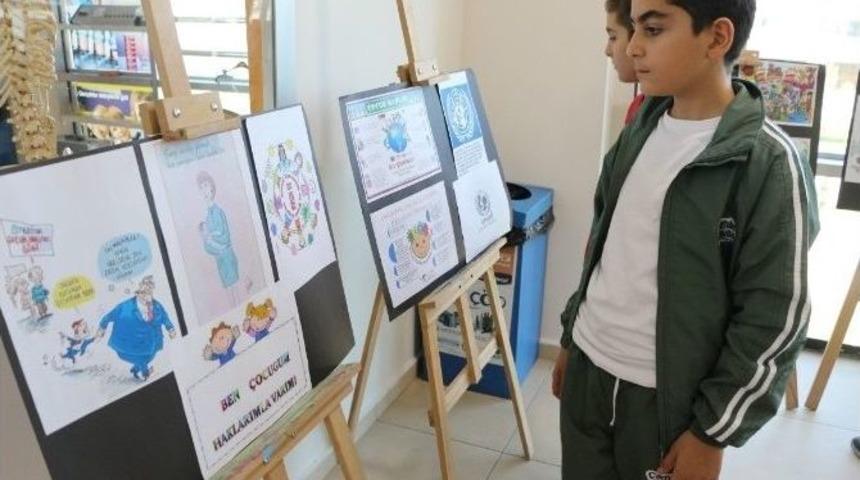 &ldquo;20 Kasım D&uuml;nya &Ccedil;ocuk Hakları G&uuml;n&uuml;&rsquo;&rsquo;sergisi A&ccedil;ıldı