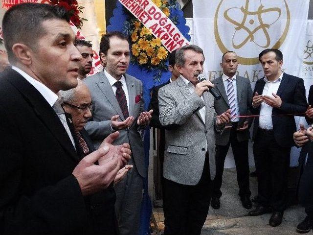 Erbakan Vakfı Kahramanmaraş Şubesi’nin Açılışını Fatih Erbakan Yaptı