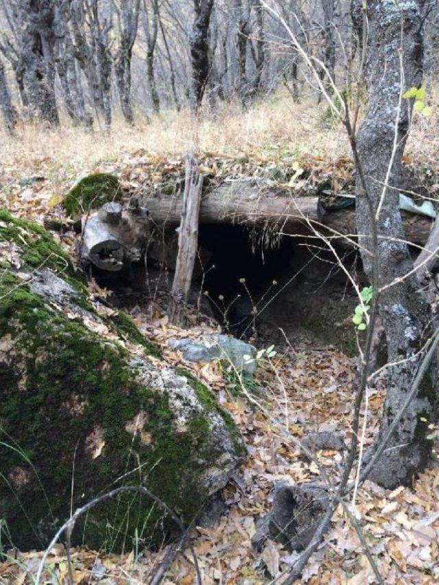 Bitlis’Te Terör Örgütü Pkk’Ya Ait Sığınaklar Bulundu