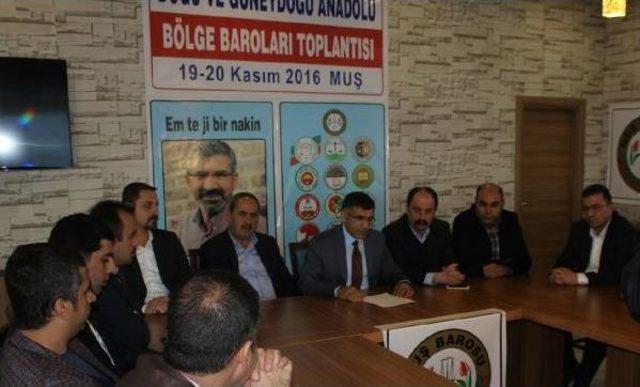 Baro Başkanları: Kısıtlayıcı Uygulamalardan Vazgeçilmeli