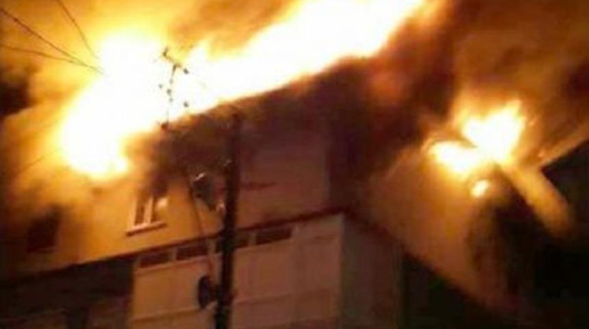 Arhavi&rsquo;De Korkutan Yangın