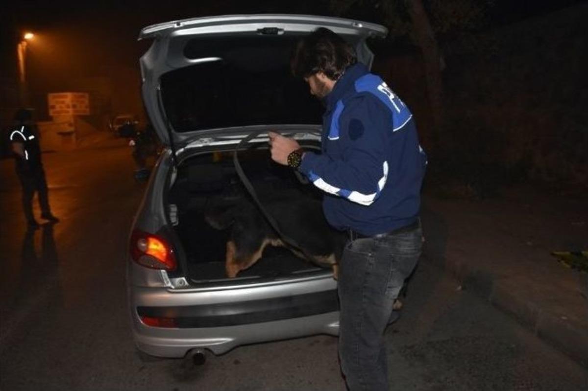 İzmir&rsquo;de 300 Polisle Narkotik Uygulaması