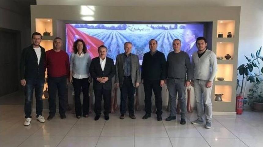 Vali Ceylan Ve Sarıkoca&rsquo;dan Trakya Tarım&rsquo;a Ziyaret