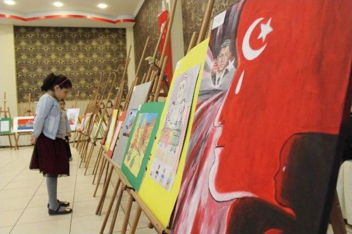 Torunları 15 Temmuz&rsquo;u Anlattı, Dedeler Ve Nineler G&ouml;zyaşlarını Tutamadı