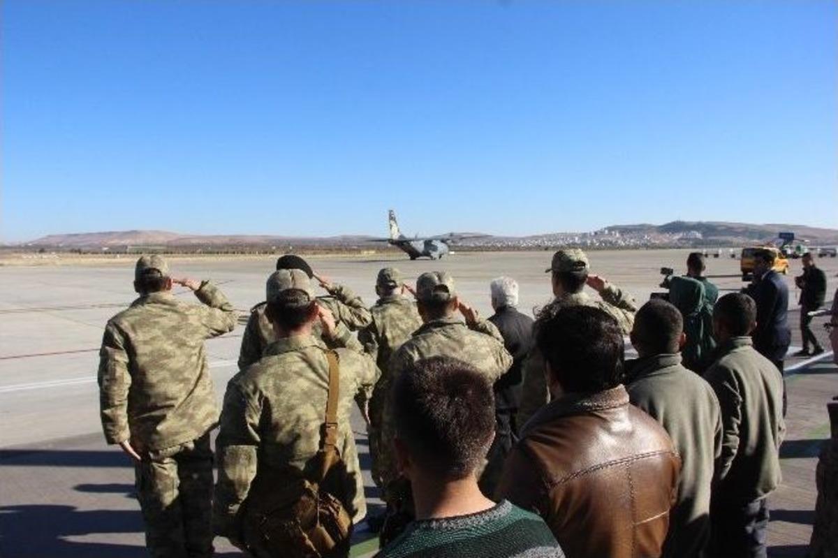 Fırat Kalkanı Şehidi Memleketine Uğurlandı