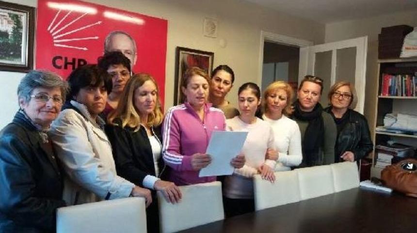 Chp&rsquo;Li Kadınlardan Protesto