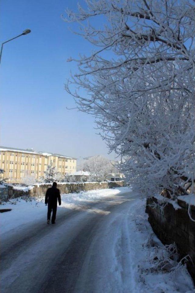 Ardahan’Da Kura Nehri Dondu