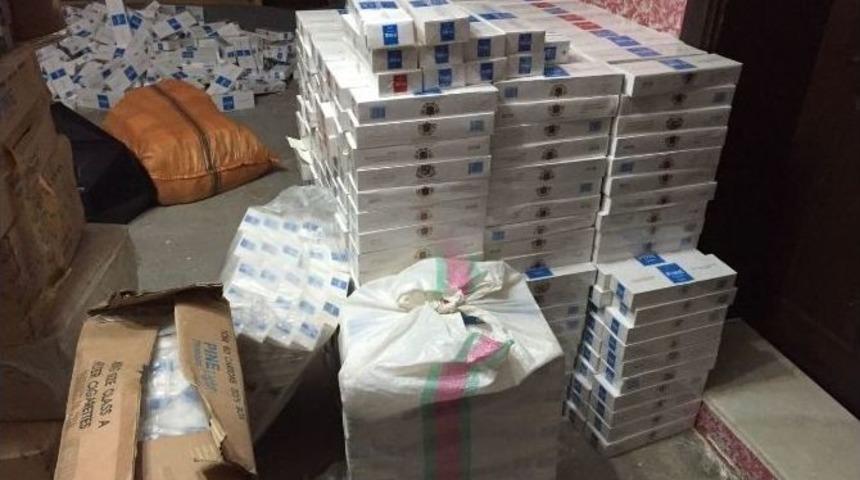 Van&rsquo;da 70 Bin Paket Ka&ccedil;ak Sigara Ele Ge&ccedil;irildi