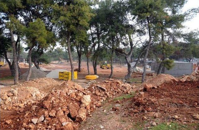 Tek Sarnıç Kent Parkı Yenileniyor 1