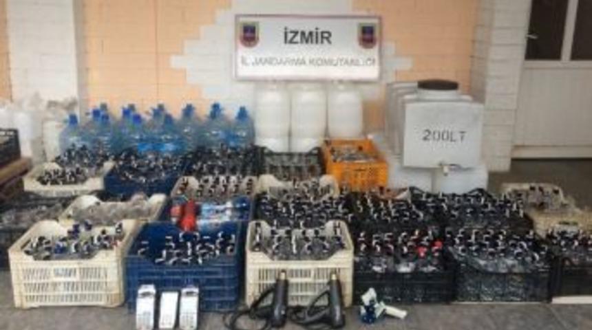 İzmir&rsquo;de Sahte İ&ccedil;ki Operasyonu