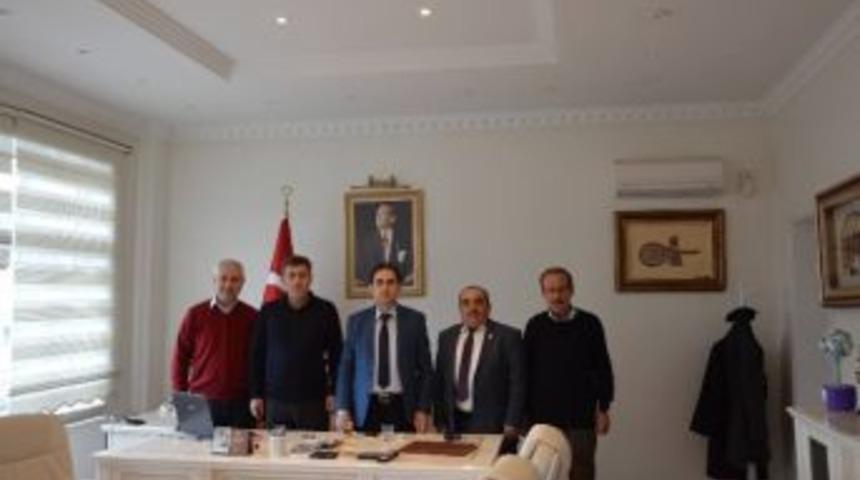 T&uuml;rk Kızılayı &Ccedil;ifteler Şubesinden Kaymakam Ağca&rsquo;ya Hoş Geldin Ziyareti