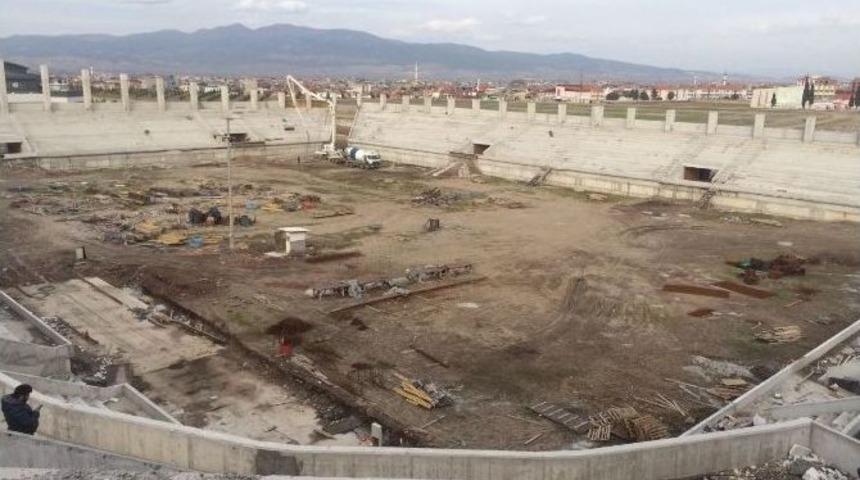 Turgutlu Stadının Kaba İnşaatı Bitti