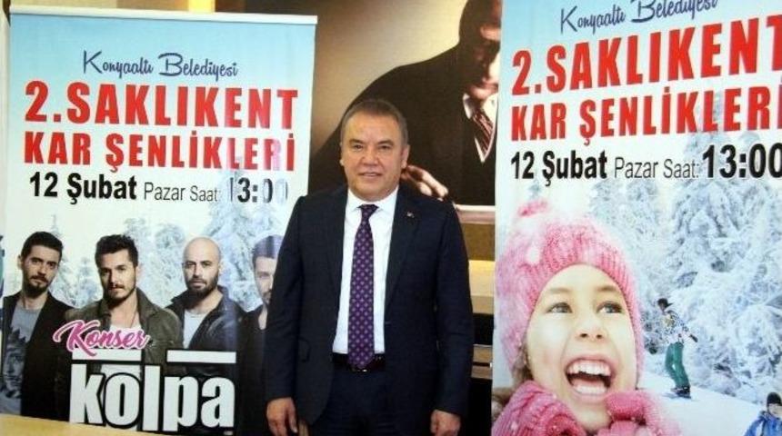 Pehlivanlar Er Meydanında Değil, Kar Meydanında G&uuml;reşecek