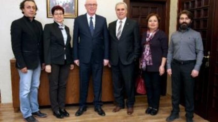 Eskişehir İmo&rsquo;dan Başkan Kurt&rsquo;a Ziyaret