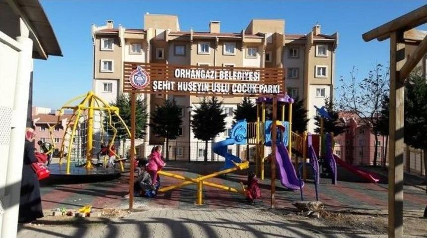 Orhangazi&rsquo;de Şehitlerin İsimleri &Ccedil;ocuk Parklarına Verildi