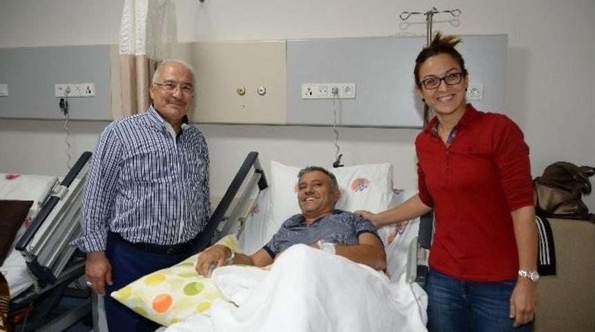 Başkan Kocamaz&rsquo;dan Hastalara Moral Ziyareti