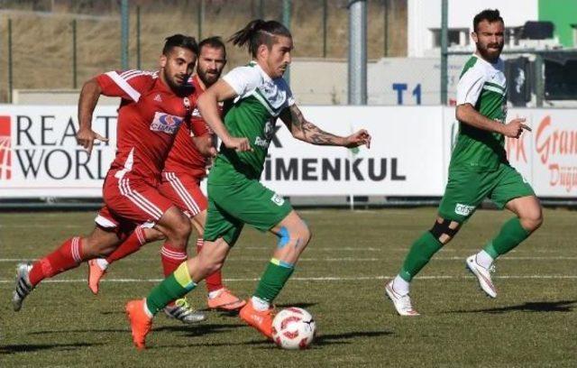 Sivas Belediyespor-Kahramanmaraşspor: 2-1