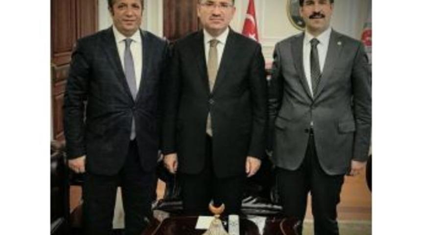 Başkan Toltar, Bakan Bozdağ&rsquo;ı Ziyaret Etti