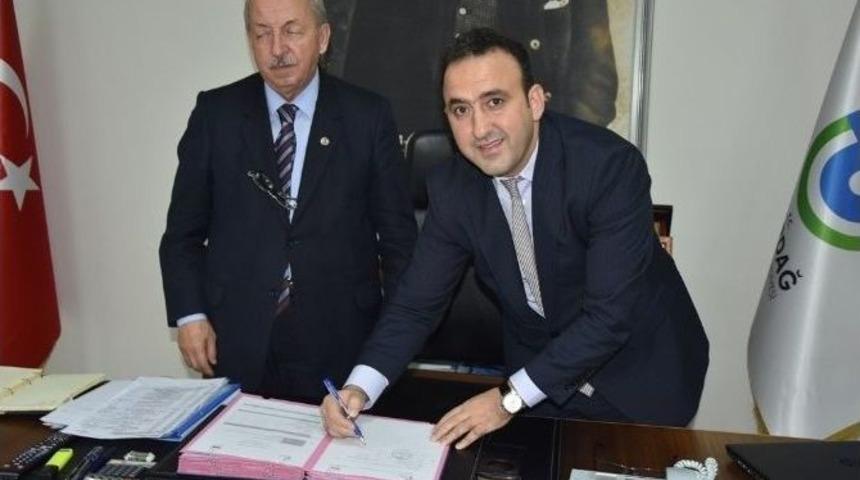 &lsquo;tekidağ İli Tarımsal Atık Potansiyelinin Ve Bertaraf Y&ouml;ntemlerinin Belirlenmesi Projesi&rsquo; İmzalandı