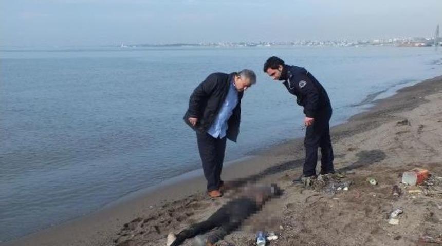 Gebze'de Sahilde Cesedi Bulundu