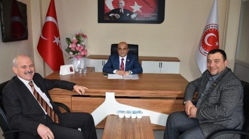 Genel Sekreter Uzun’dan, Muhtarlar Derneği’ne Ziyaret